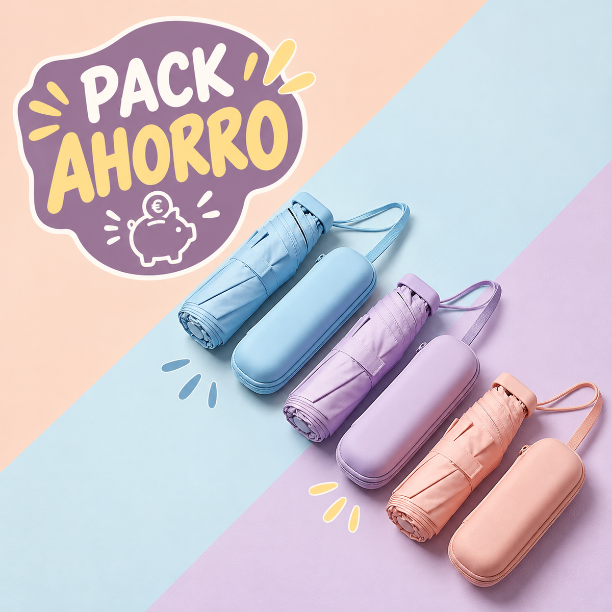 Paraguas Mini de Bolsillo – Cabe en Cualquier Bolso